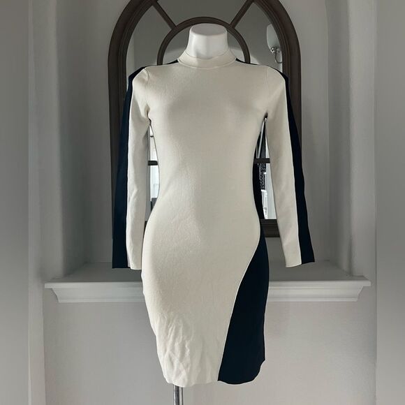 Rag & Bone Cecilee Long-Sleeve Colorblock Sheath Dress REVOLVE, NWT, Size XS - Picture 3 of 15